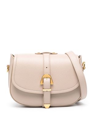 Coccinelle small Magalu leather shoulder bag - Neutrals