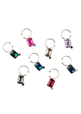 Cocktail Picks & Wine Charms 16-Piece Party Set