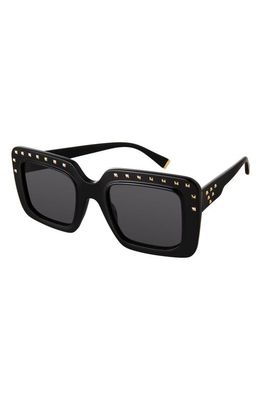 Coco and Breezy Vitality 52mm Square Sunglasses in Black