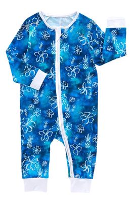 Coco Moon Pacific Hues Romper in Blue
