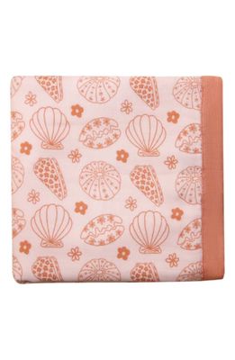 Coco Moon Shell-Abrate Baby Quilt in Pink