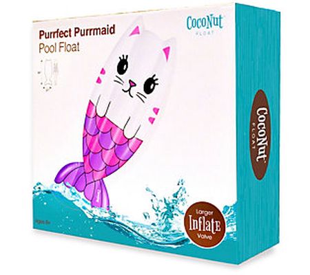 CocoNut Float Purrfect Purrmaid Pool Float