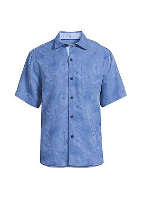 Coconut Point Keep It Frondly Button-Front Shirt