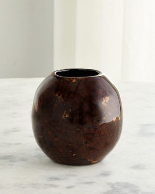 Coconut Rose Bowl Vase