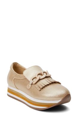 Coconuts by Matisse Bess Platform Sneaker in Gold