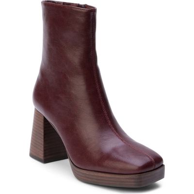 Coconuts by Matisse Duke Platform Bootie in Bordeaux 