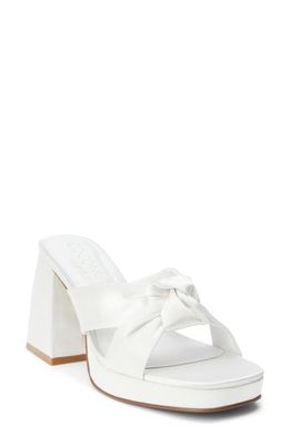 Coconuts by Matisse Esme Knot Slide Sandal in White