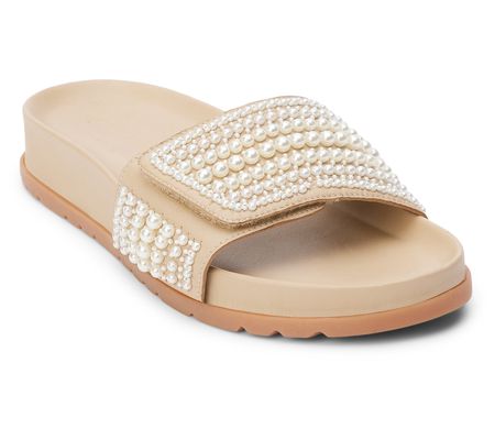 Coconuts by Matisse Faux Pearl Detail Slip On S andal - Reese