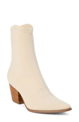 Coconuts by Matisse Lynne Pointed Toe Bootie in Ivory 