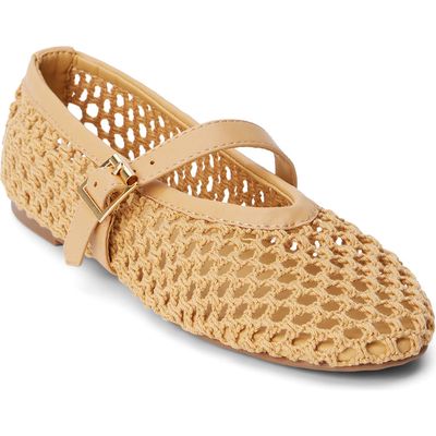 Coconuts by Matisse Nolita Mary Jane Flat in Natural 