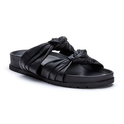 Coconuts by Matisse Park Ave Double Knot Sandal in Black