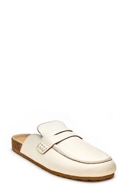 Coconuts by Matisse Rush Leather Mule in Bone