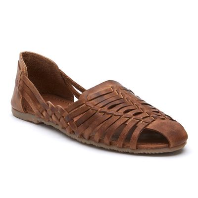 Coconuts by Matisse Wildflower Woven Flat in Brown