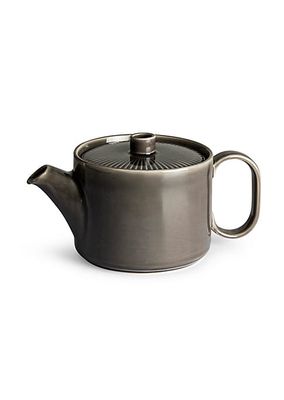 Coffee & More Stoneware Teapot