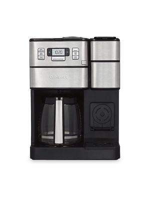 Coffee Center 2-In-1 Grind Brew Plus Coffee Maker - Stainless Steel - Stainless Steel