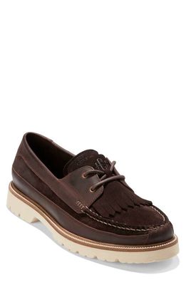 Cole Haan American Classics Ranger Moccasin in Chestnut Leather