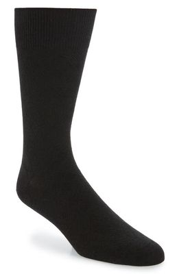Cole Haan Argyle Dress Socks in Black