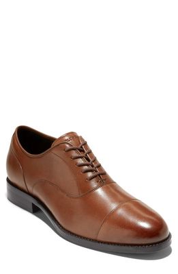 Cole Haan Broadway Cap Toe Oxford in Ch British Tan