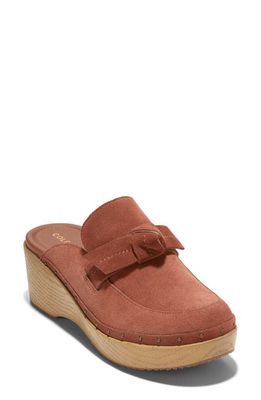 Cole Haan Cloudfeel Bow Clog in Sequoia Sd