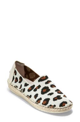 Cole Haan Cloudfeel Stitchlite Knit Espadrille in Whitecap Grey Suede