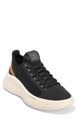 Cole Haan Generation ZeroGrand II Sneaker in Black/Cork/Ivory