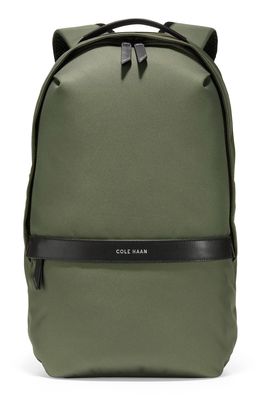 Cole Haan Grand Go-To Water Resistant Backpack in Dusty Olive