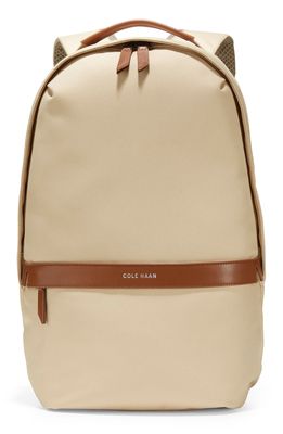Cole Haan Grand Go-To Water Resistant Backpack in Safari