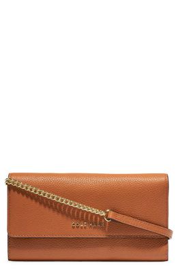 Cole Haan Grand Series Wallet on a Chain in British Tan