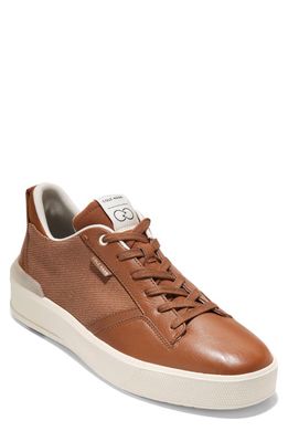 Cole Haan Grandpro Crew Sneaker in British Tan/Ivory