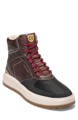 Cole Haan GrandPro Crossover Boot in Ch Madeira/Black/Ch Oat
