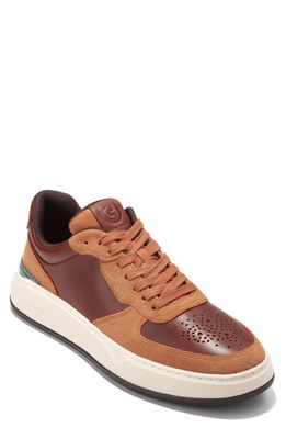 Cole Haan GrandPro Crossover Sneaker in Acorn/Trellis/Ivory