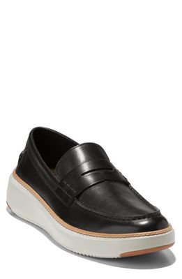 Cole Haan GrandPro Topspin Penny Sneaker in Black/Silver Birch