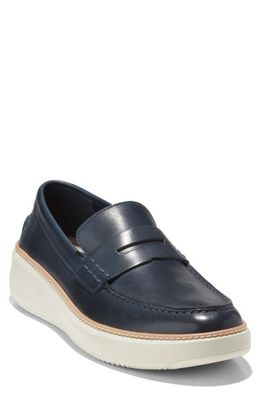 Cole Haan GrandPro Topspin Penny Sneaker in Navy Ink/Ivory