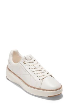 Cole Haan GrandPro Topspin Sneaker in Ivory Quil