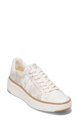 Cole Haan GrandPro Topspin Sneaker in Roccia Pearly