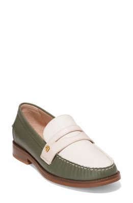 Cole Haan Lux Pinch Penny Loafer in Tea Leaf Leather