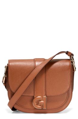 Cole Haan Mini Essential Saddle Bag in British Tan