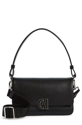 Cole Haan Mini Leather Shoulder Bag in New Black