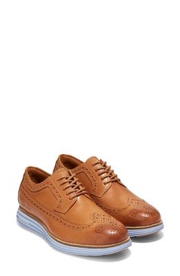 Cole Haan OriginalGrand Longwing Derby in Camello/Chambray