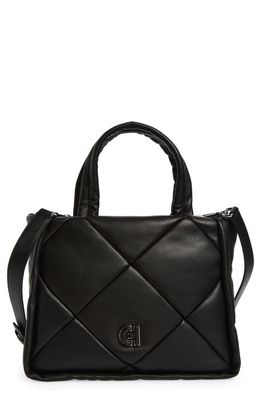 Cole Haan Puffy Quilt Convertible Tote Bag in New Black