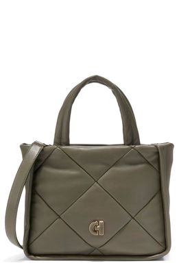 Cole Haan Quilted Leather Tote Bag in Tea Leaf