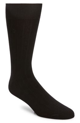 Cole Haan Rib Dress Socks in Black