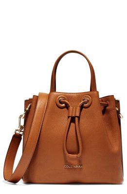Cole Haan Small Grand Ambition Bucket Bag in British Tan