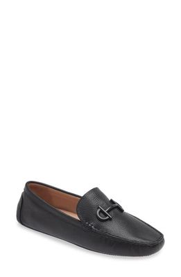 Cole Haan Tully Driver Shoe in Black Leather
