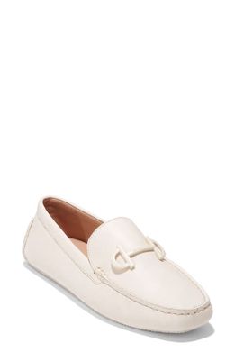 Cole Haan Tully Driver Shoe in Egret Ltr