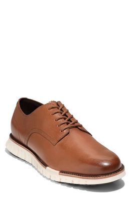 Cole Haan ZERØGRAND Remastered Plain Toe Derby in Ch British Tan/Ivory