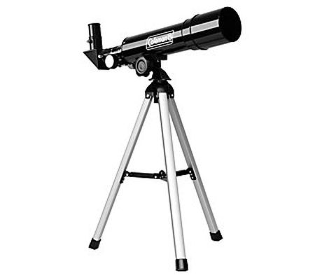 Coleman C36050 Refractor Telescope with Tripod and Case