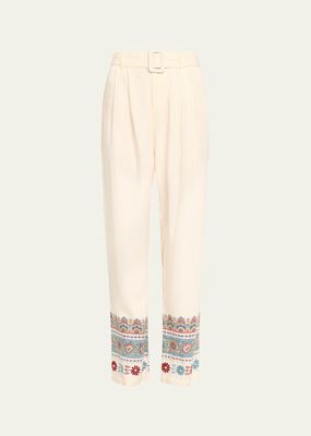 Colette Belted Riviera Pants