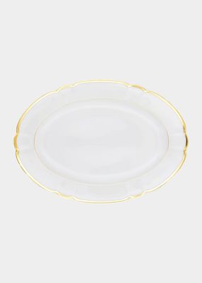 Colette Gold Oval Platter