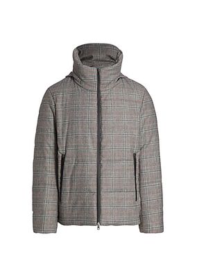 COLLECTION Plaid Puffer Jacket